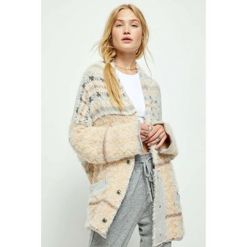 Free People Fair Weather Cardigan Large
